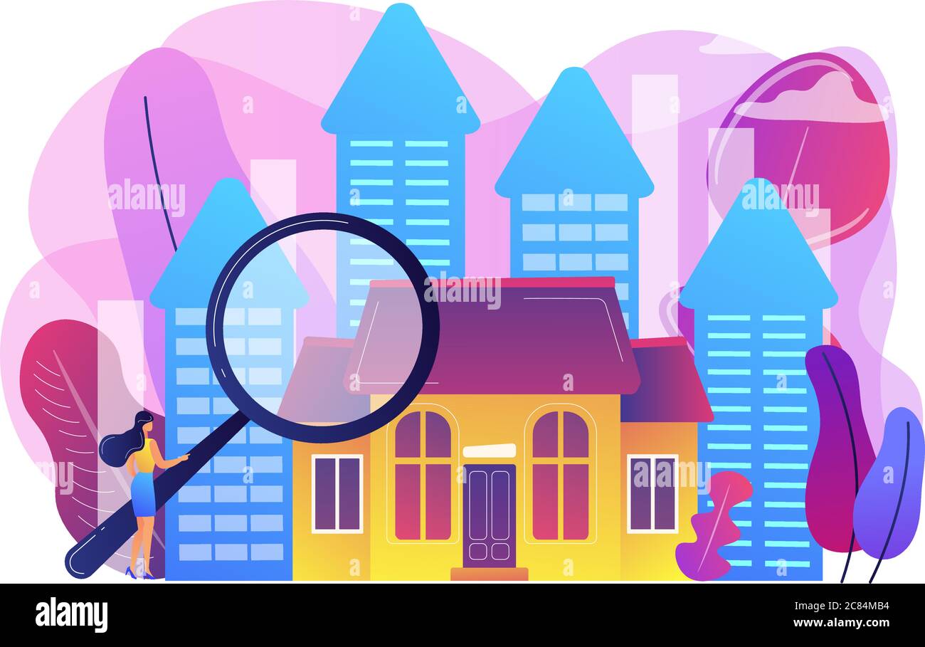 Real estate concept vector illustration Stock Vector Image & Art - Alamy