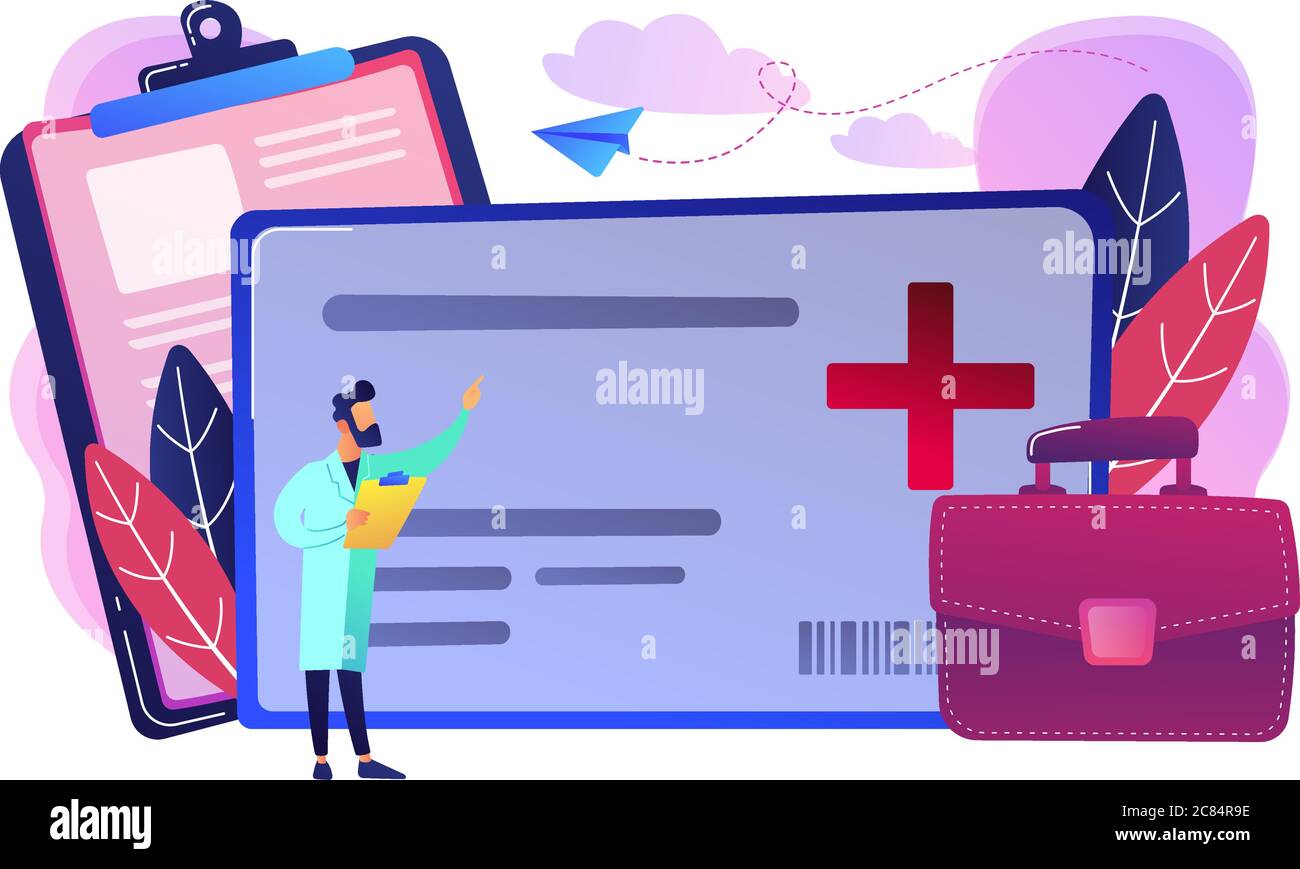 Healthcare smart card concept vector illustration Stock Vector Image & Art Alamy