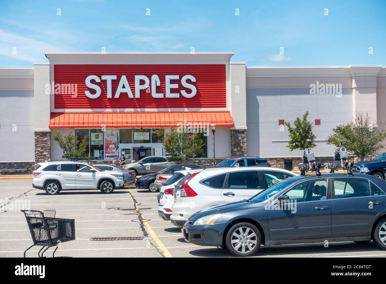 Staples office supply store hires stock photography and images Alamy