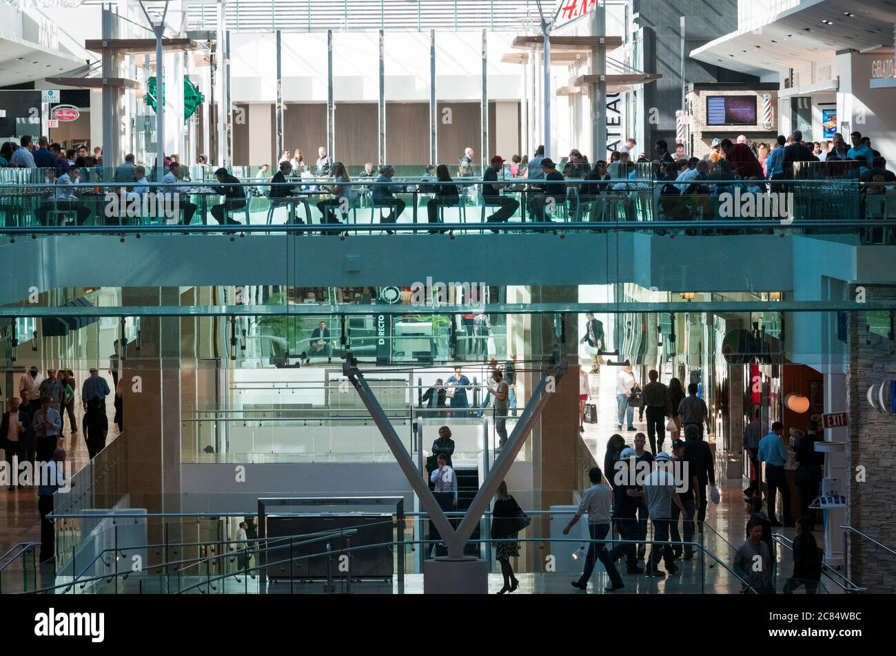 Core shopping centre, mall, Calgary, Alberta, Canada Stock Photo Alamy