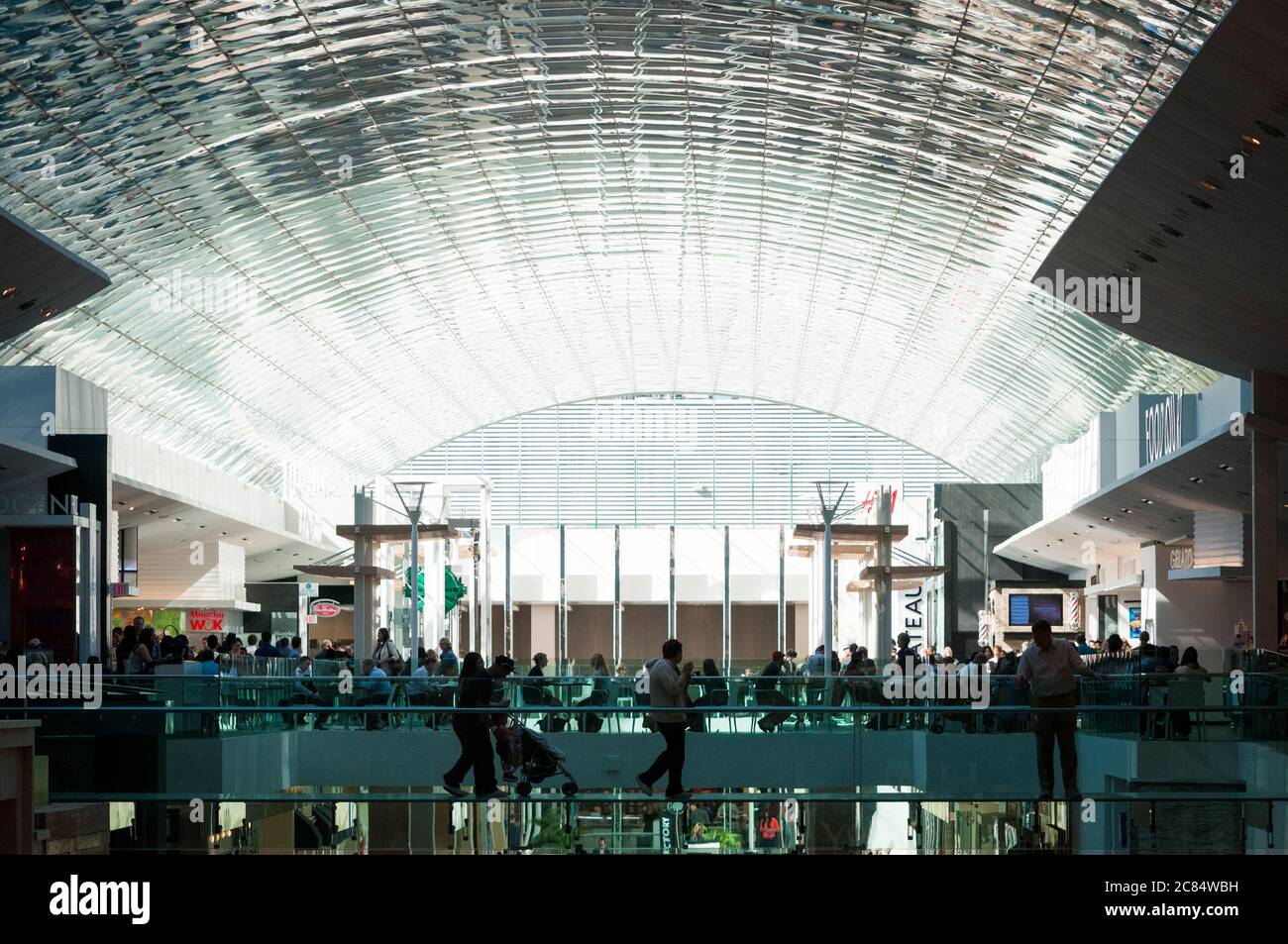 Core shopping centre, mall, Calgary, Alberta, Canada Stock Photo Alamy