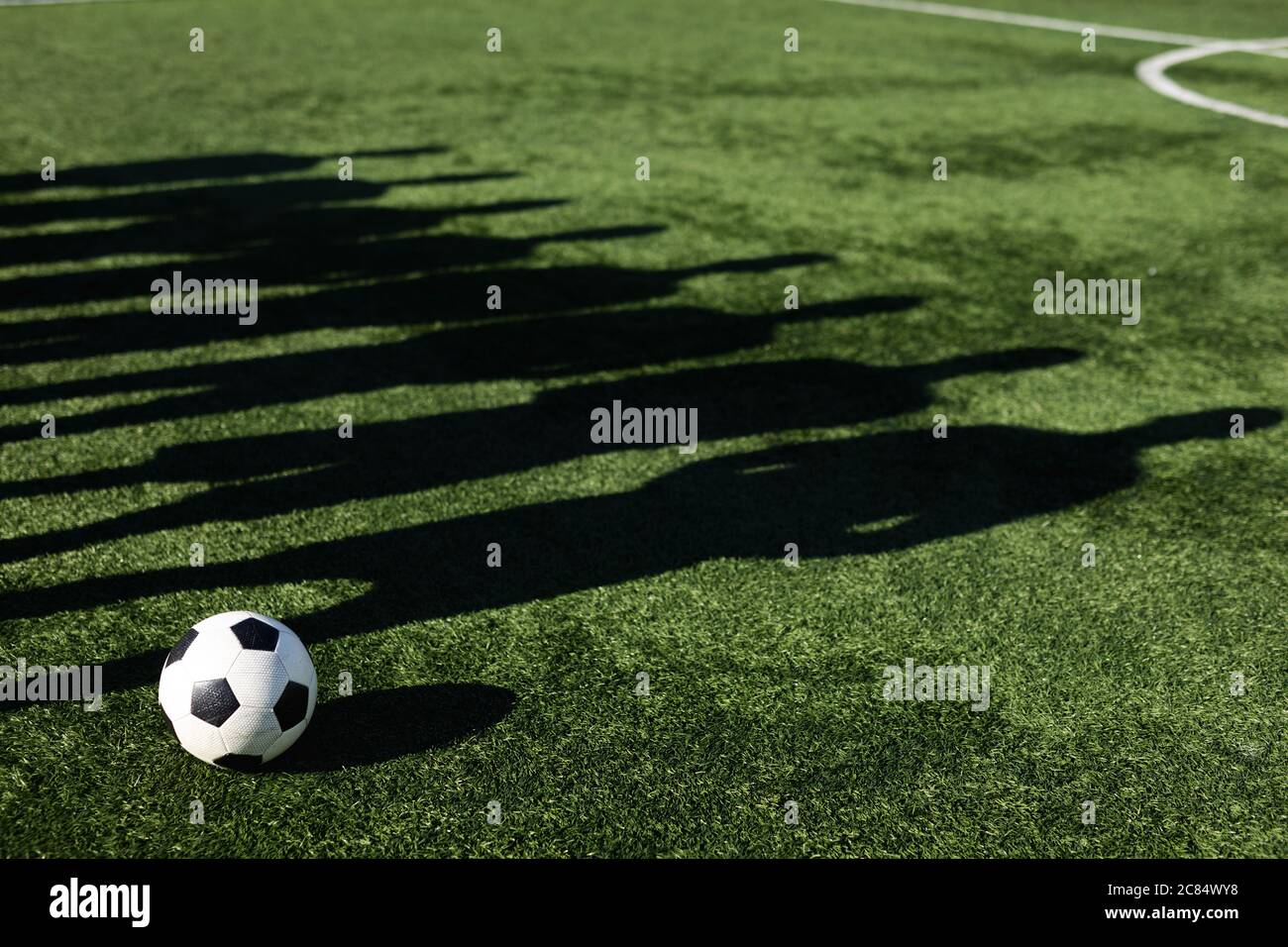 football training pitch
