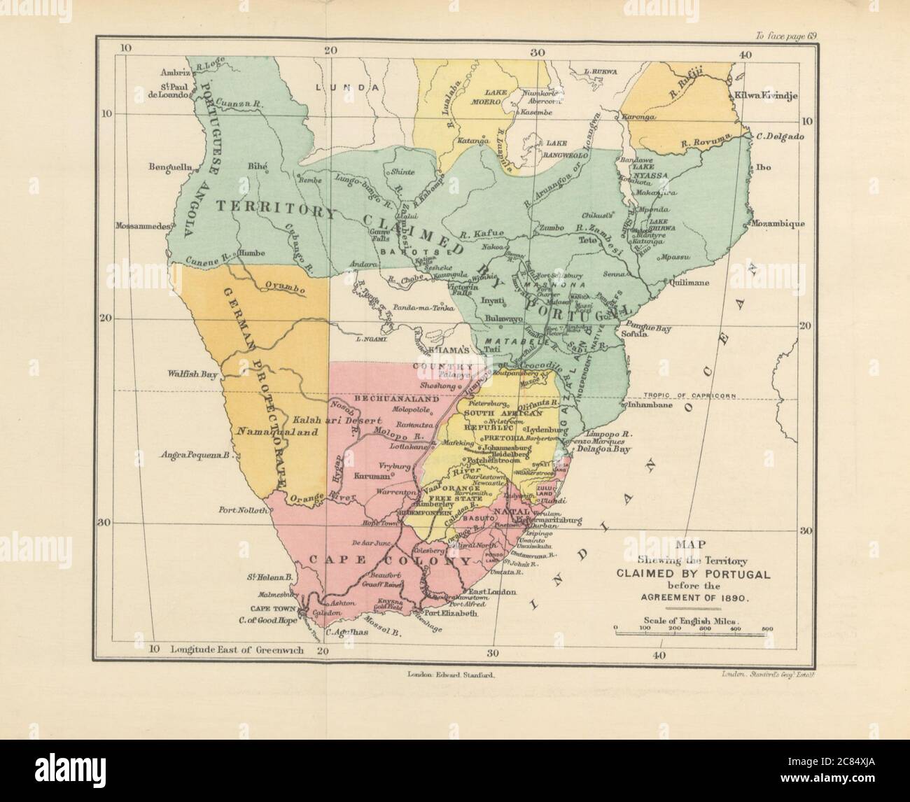 South Africa from Arab domination to British rule ... With maps.jpg -  2C84XJA Stock Photo - Alamy
