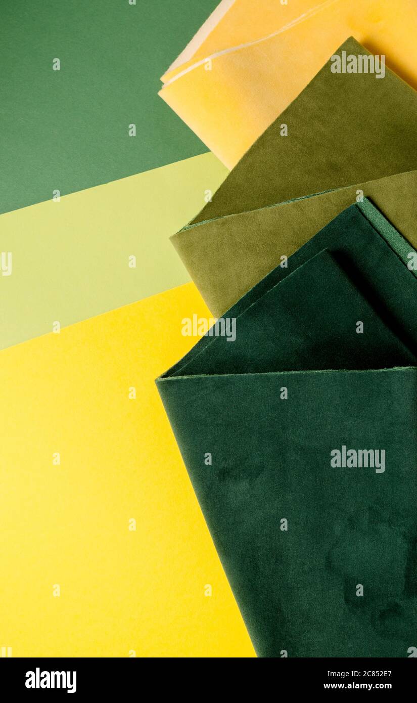 Green velour texture hi-res stock photography and images - Alamy