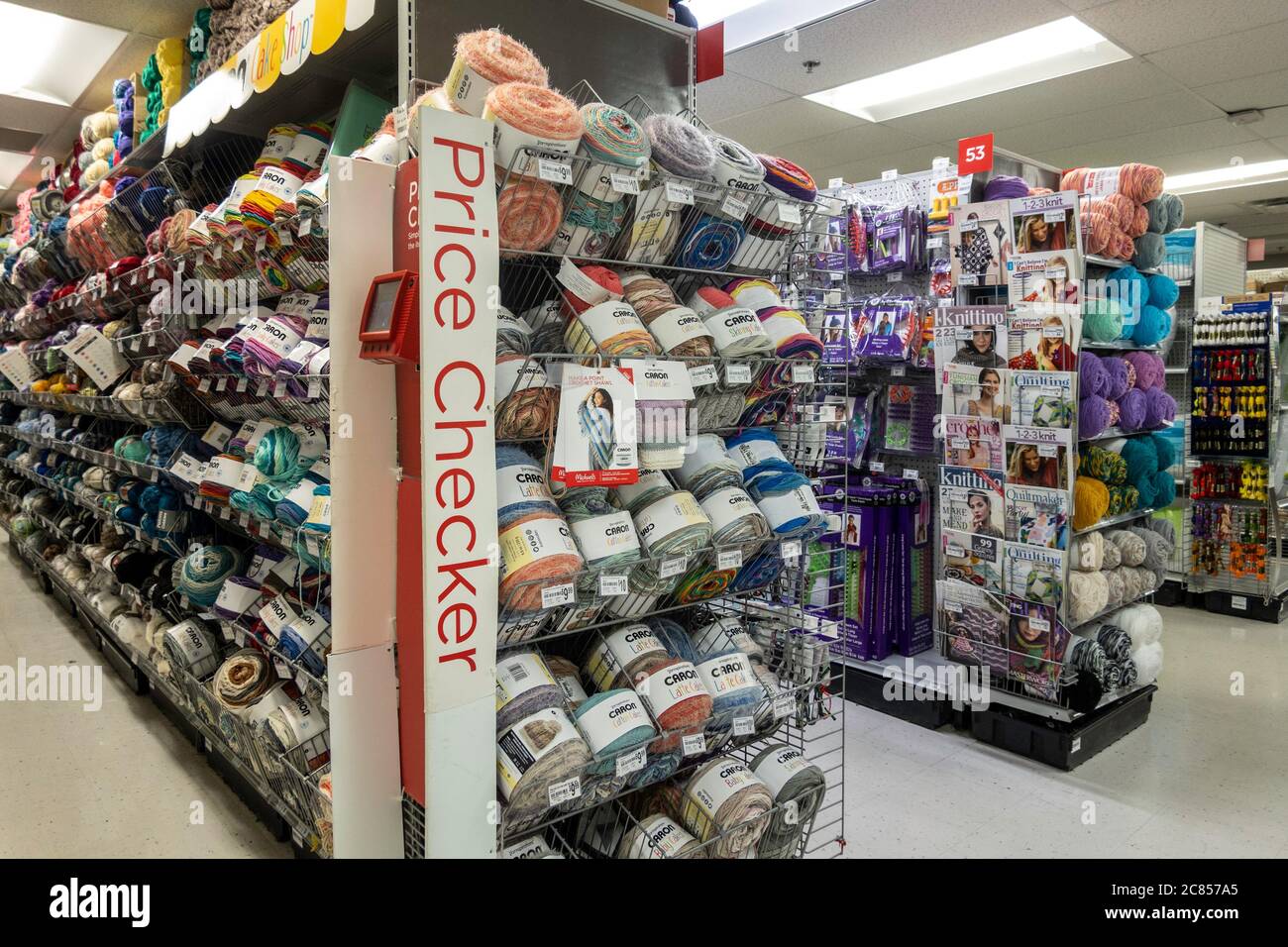 Michael's Arts and Crafts Store, NYC Stock Photo - Alamy