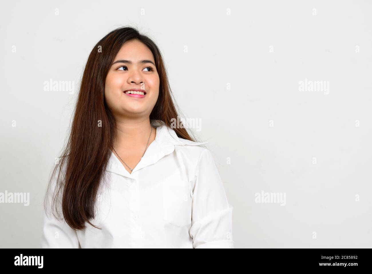 Portrait of happy young beautiful Asian woman Stock Photo - Alamy