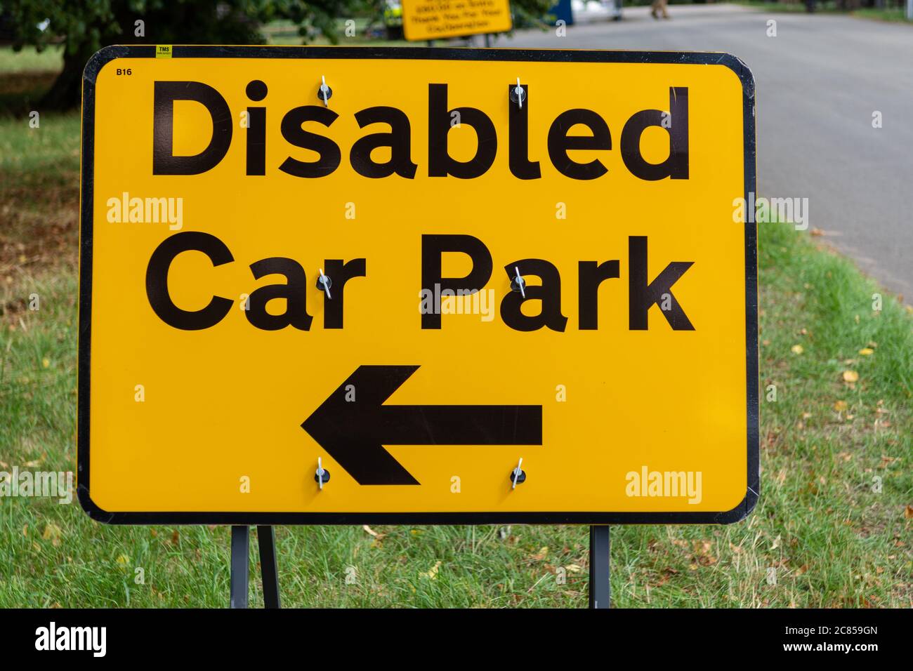 Disabled Car High Resolution Stock Photography And Images Alamy