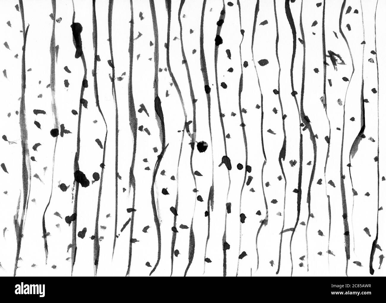 Strokes Dots Ink Texture Background Vintage Black And White Illustration Strokes Geometric Abstract Decorative Pattern Stock Photo Alamy
