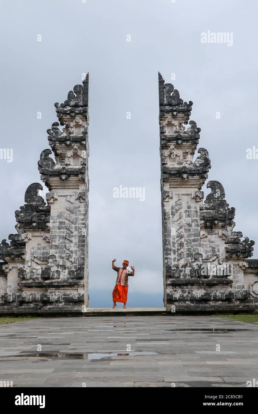 Heaven gates in pura Lempuyang ,Bali, Indonesia Stock Photo - Alamy