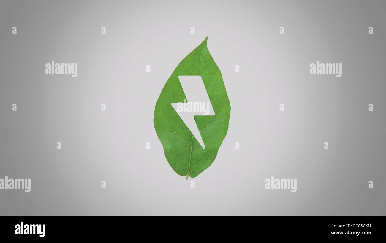 Charge Green Concept, Sustainable development, ecology, and