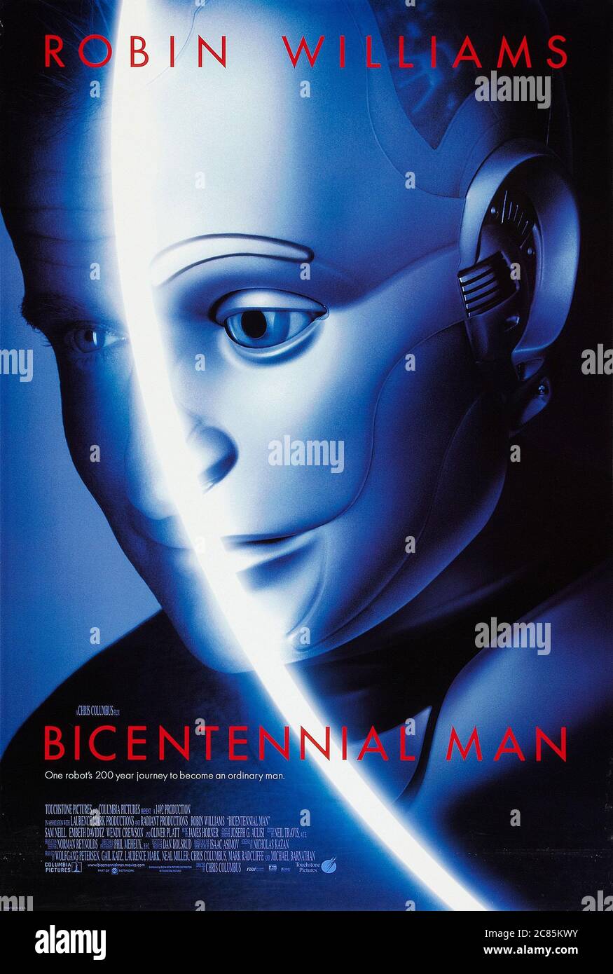 Bicentennial Man  Year : 1999  USA Director : Chris Columbus American poster Stock Photo