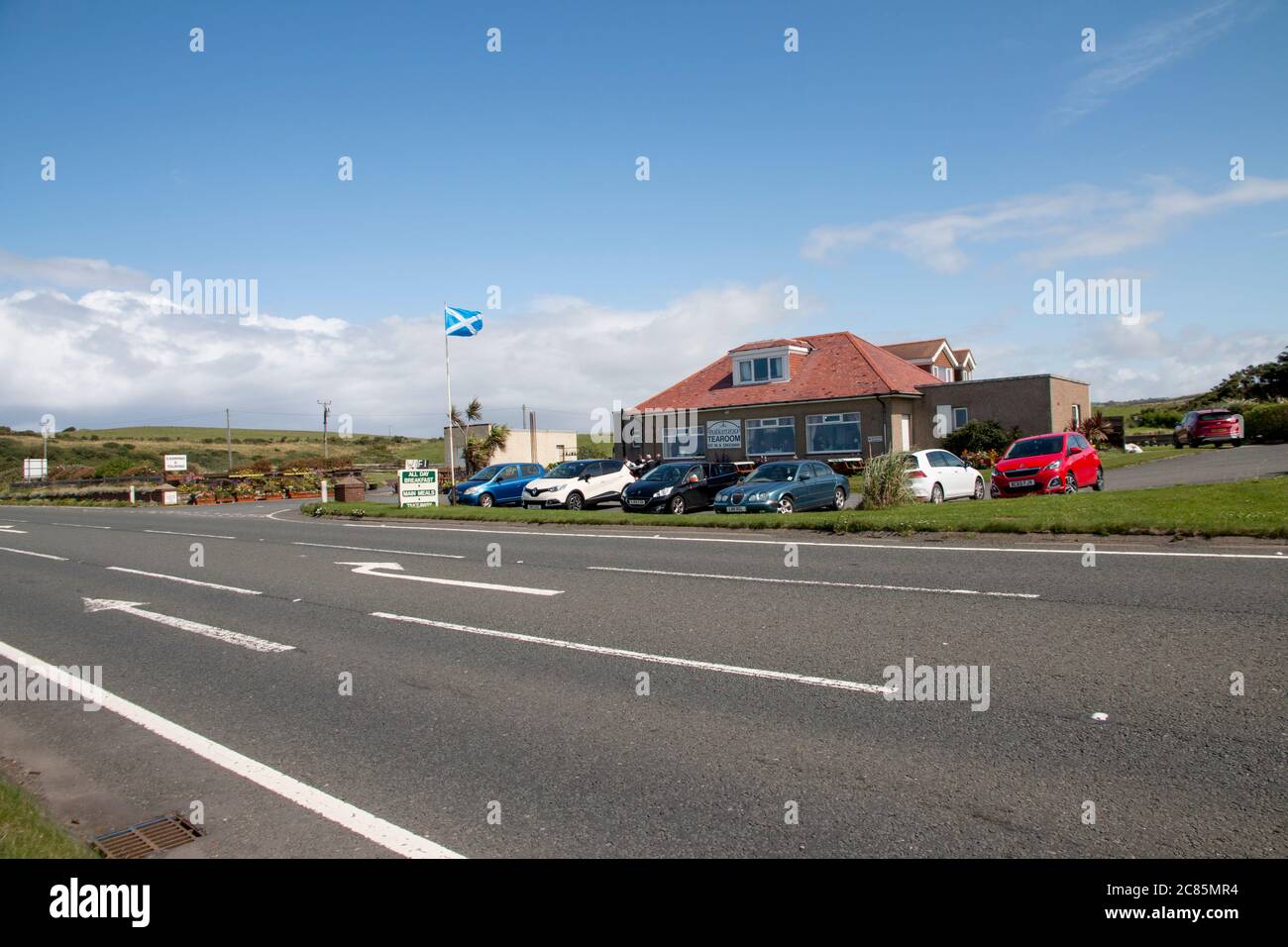 Donald Trump, Turnberry Golf Club Stock Photo