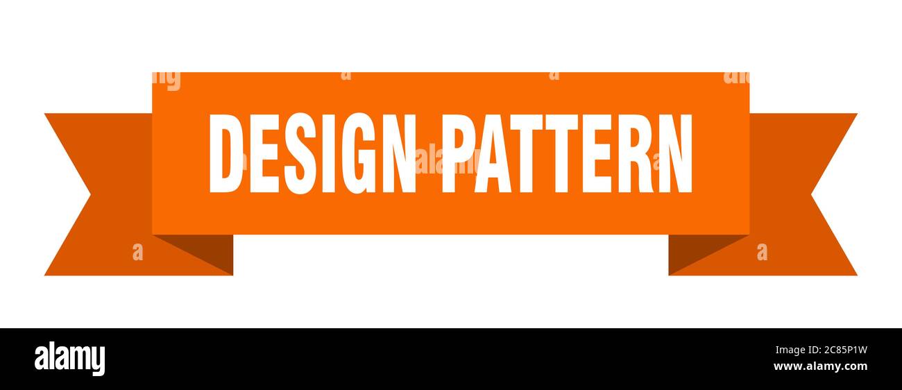 design pattern ribbon. design pattern paper band banner sign Stock ... image.