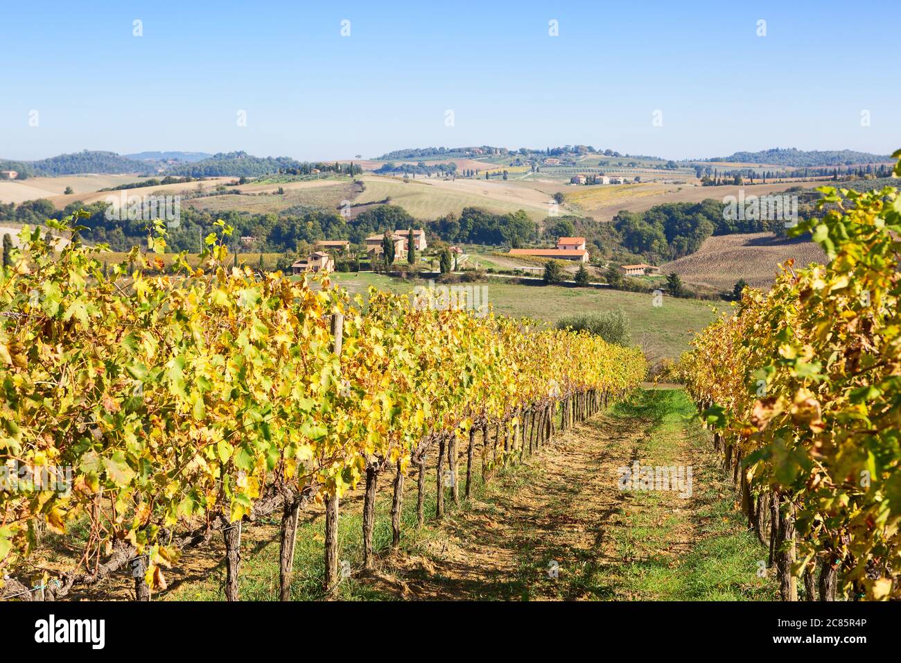 Tuscany panorama hi-res stock photography and images - Alamy