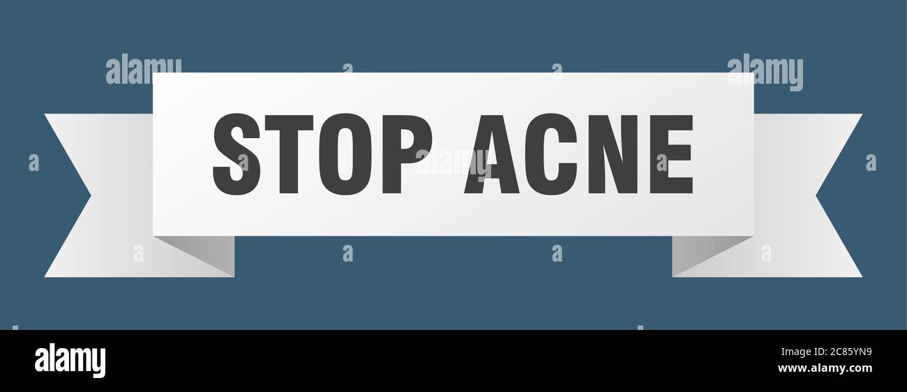 Stop acne Stock Vector Images - Alamy