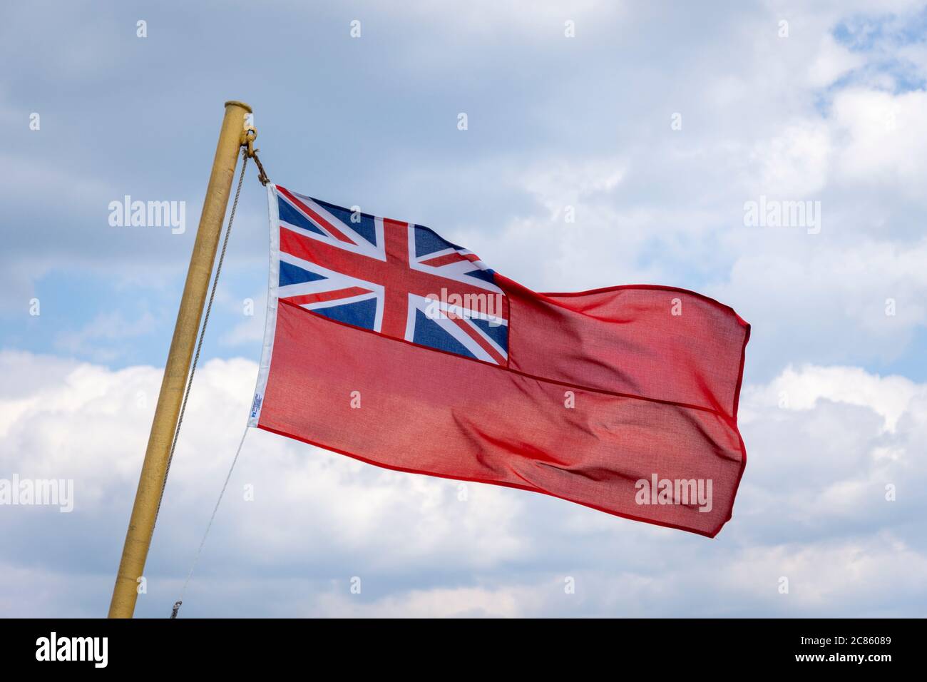 Red Ensign Stock Photo