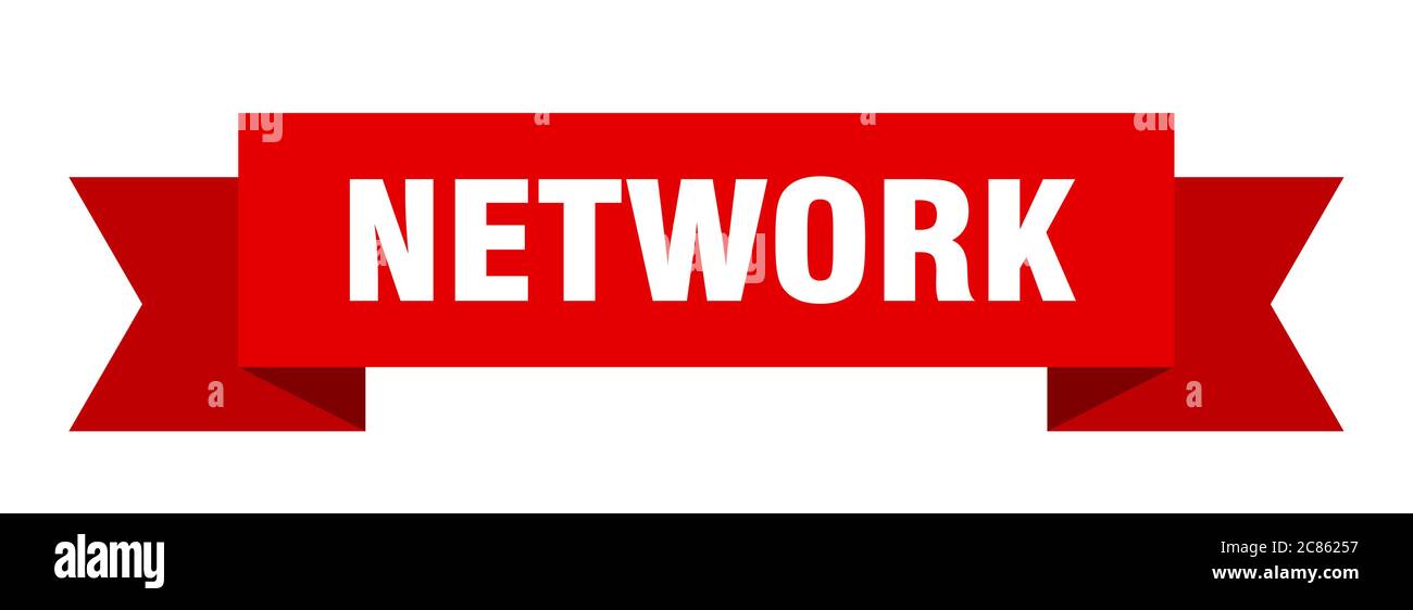 Network Lab Ribbon network ribbon. network paper band banner sign Stock Vector Image & Art ...