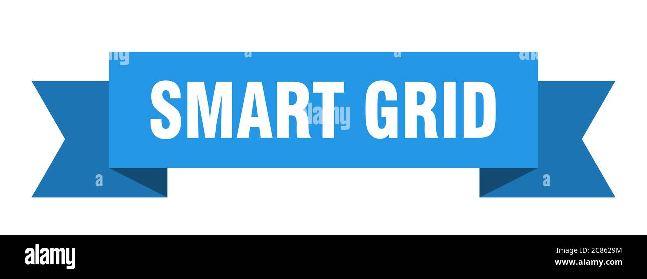 Smart Self Ribbon smart grid ribbon. smart grid paper band banner sign Stock Vector Image ...