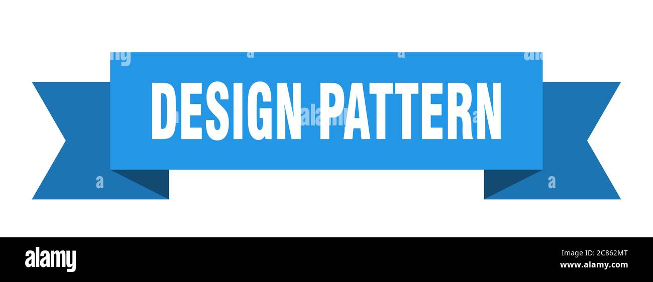 design pattern ribbon. design pattern paper band banner sign Stock ...