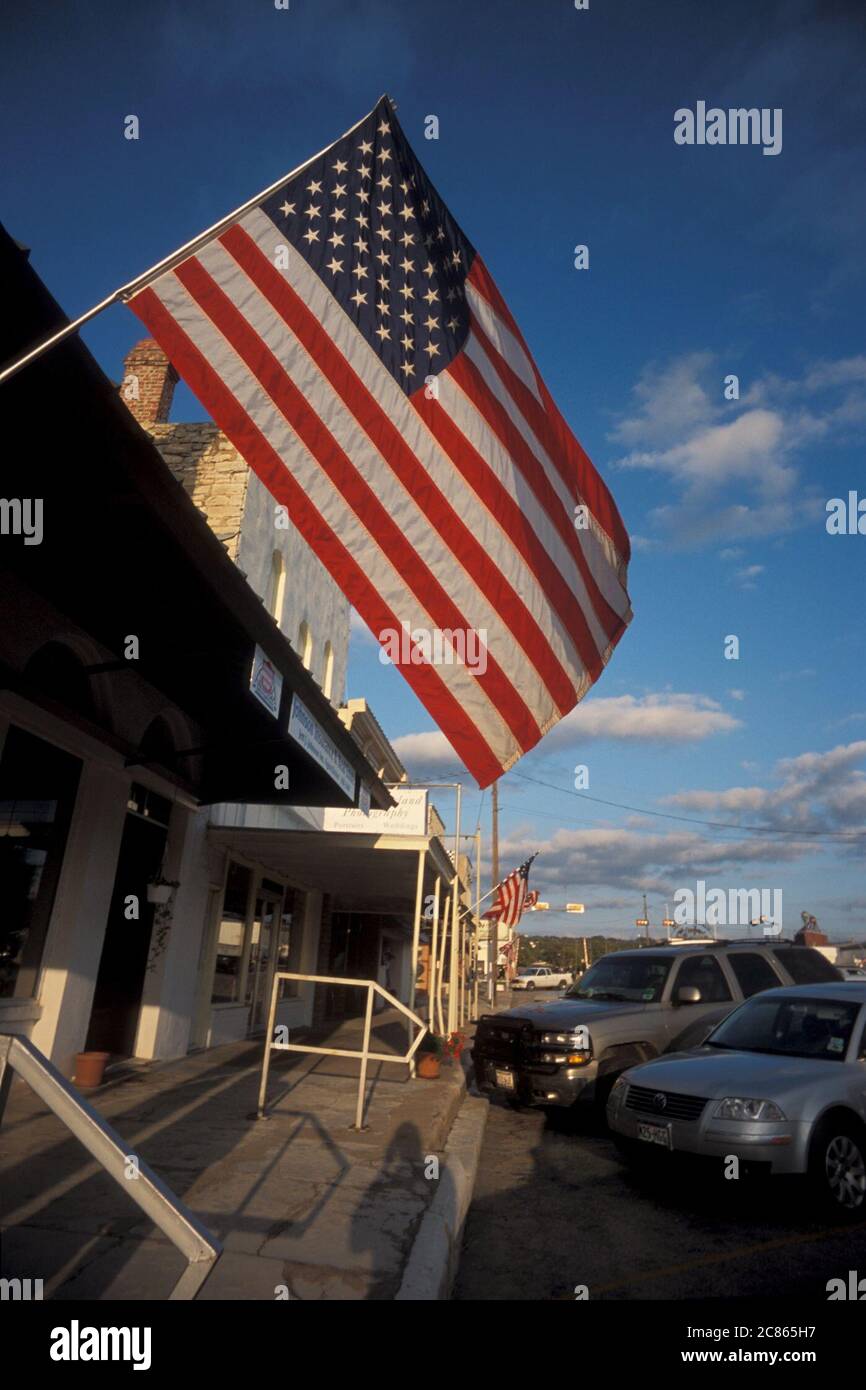 Killeen, Texas USA, November 2003Flags and patriotism on display along