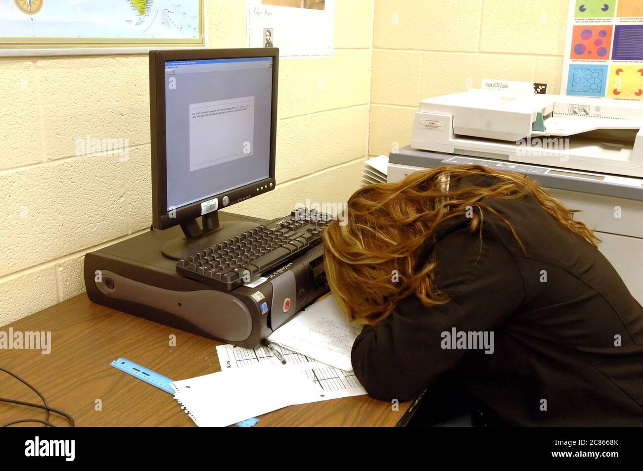 Language lab school hi-res stock photography and images - Alamy