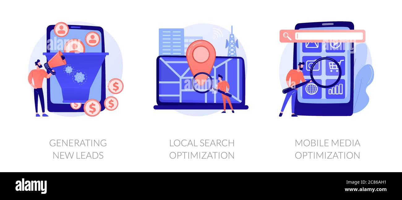 Marketing instruments vector concept metaphors Stock Vector Image & Art