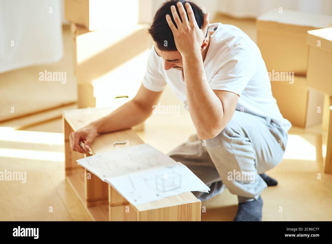 Frustrated instructions hi-res stock photography and images - Alamy