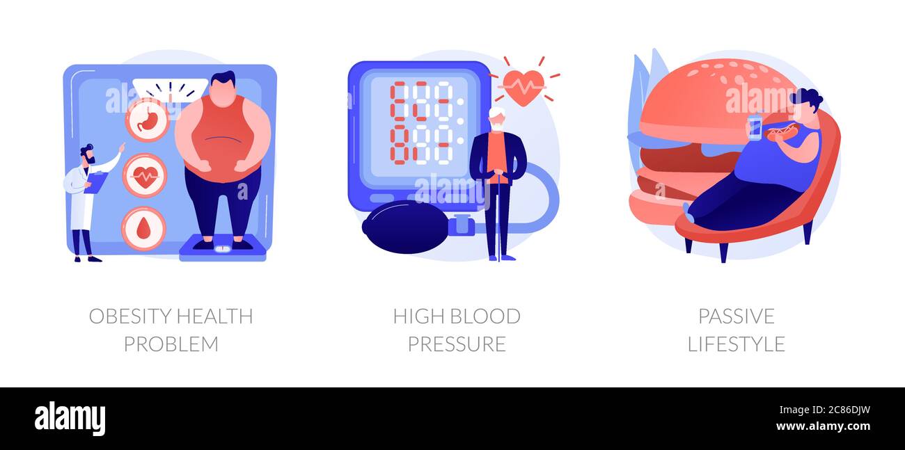 High Blood Pressure Obesity High Resolution Stock Photography and Images -  Alamy