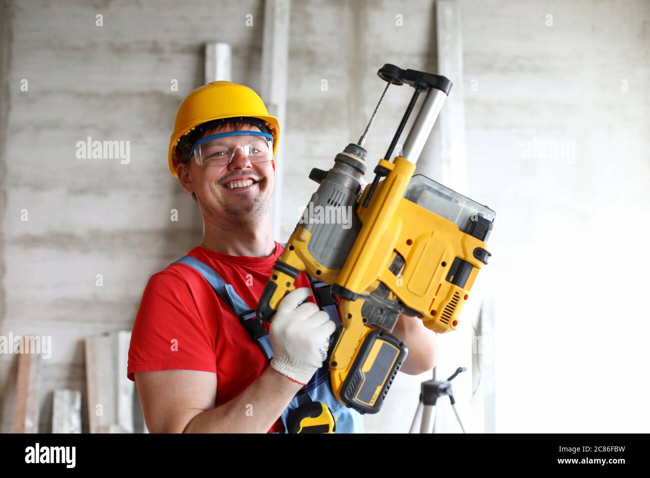 Man in special uniform Stock Photo