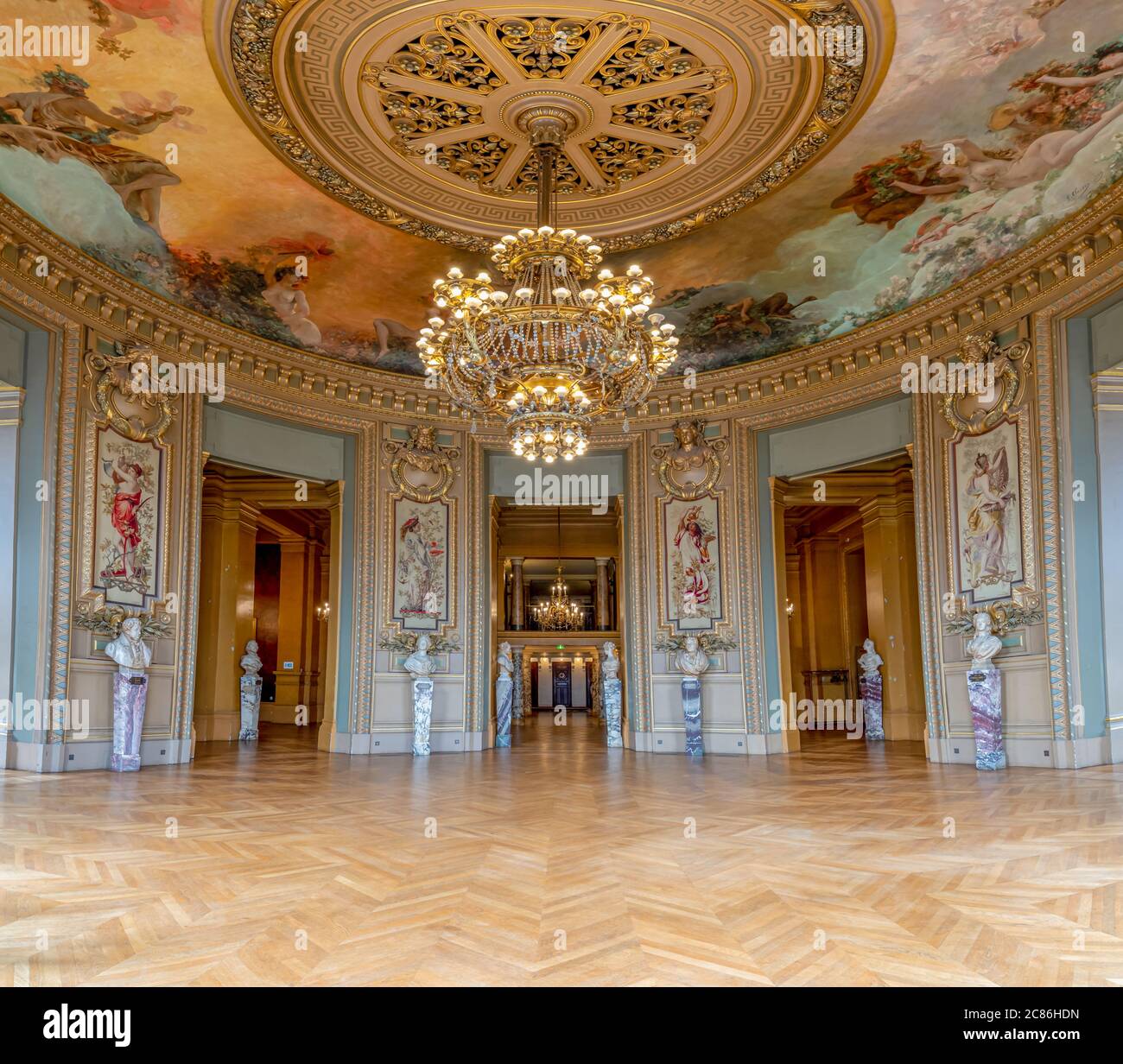 Paris, France - 06 19 2020: View inside Paris Opera Garnier Stock Photo -  Alamy
