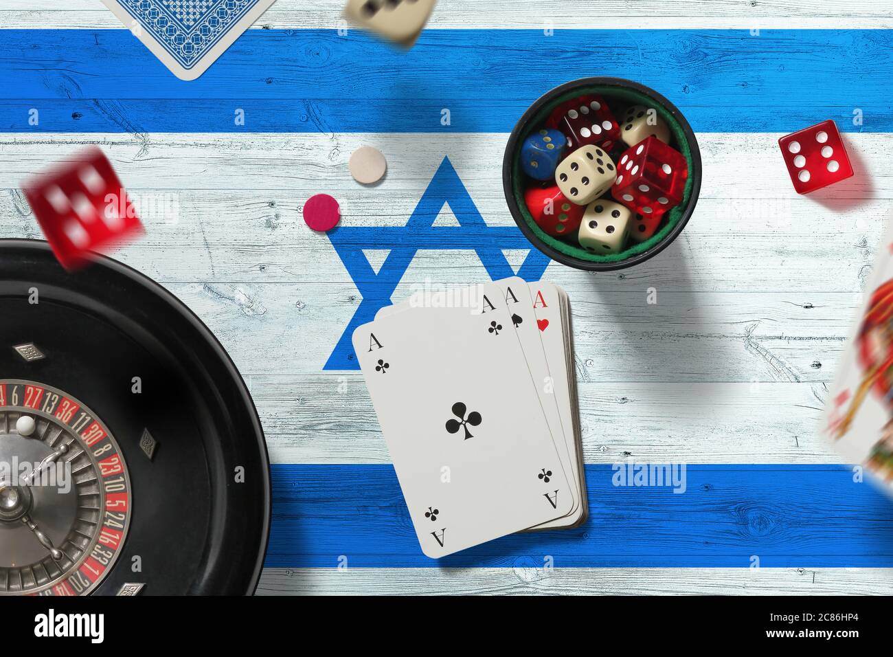 Israeli flag on black background High Resolution Stock Photography and Images Alamy