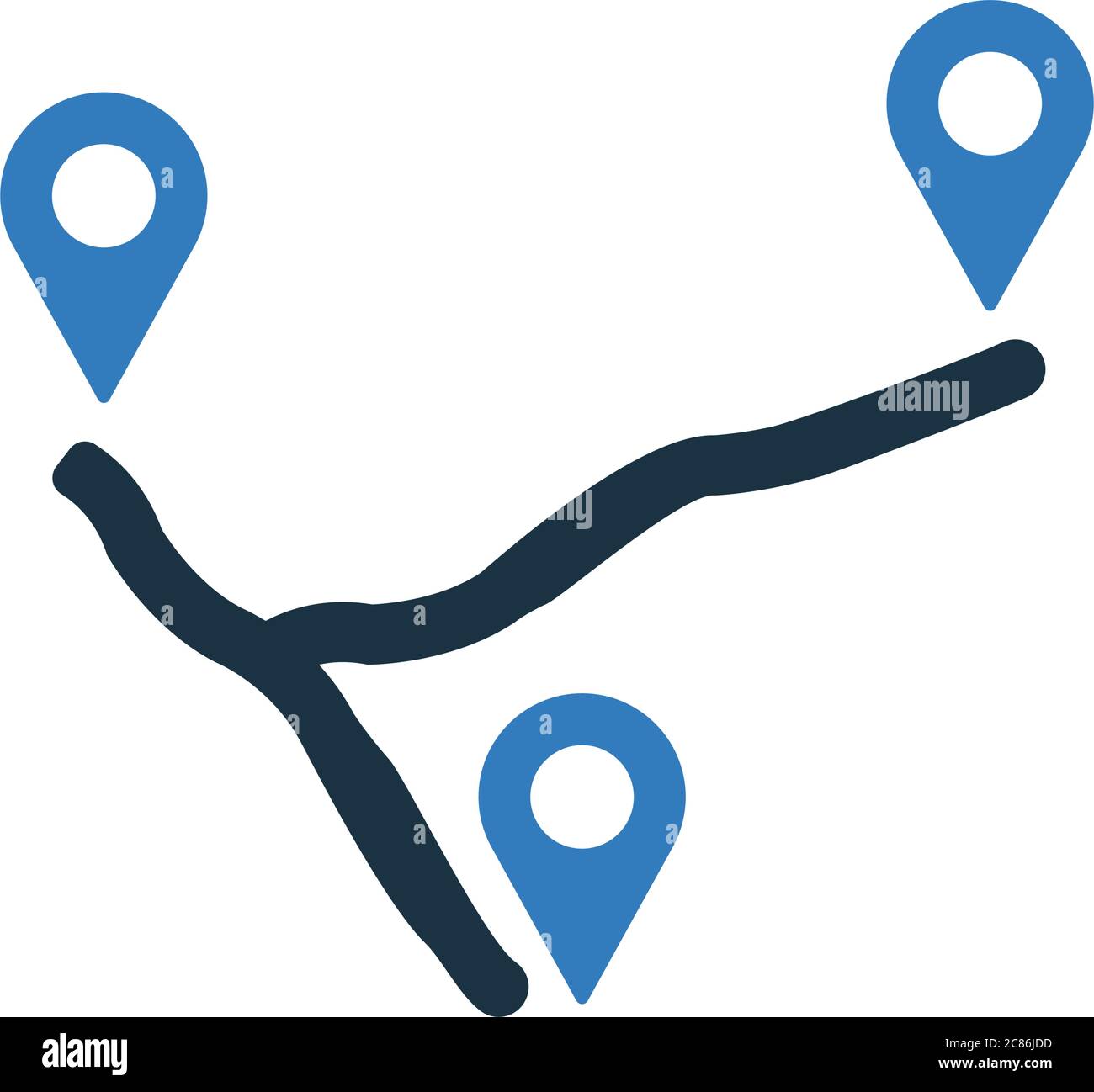 Location optimization icon. Beautiful, meticulously designed icon. Well ...