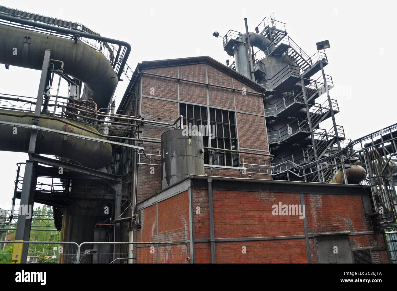View of Former industry in Duisburg, Germany Stock Photo - Alamy