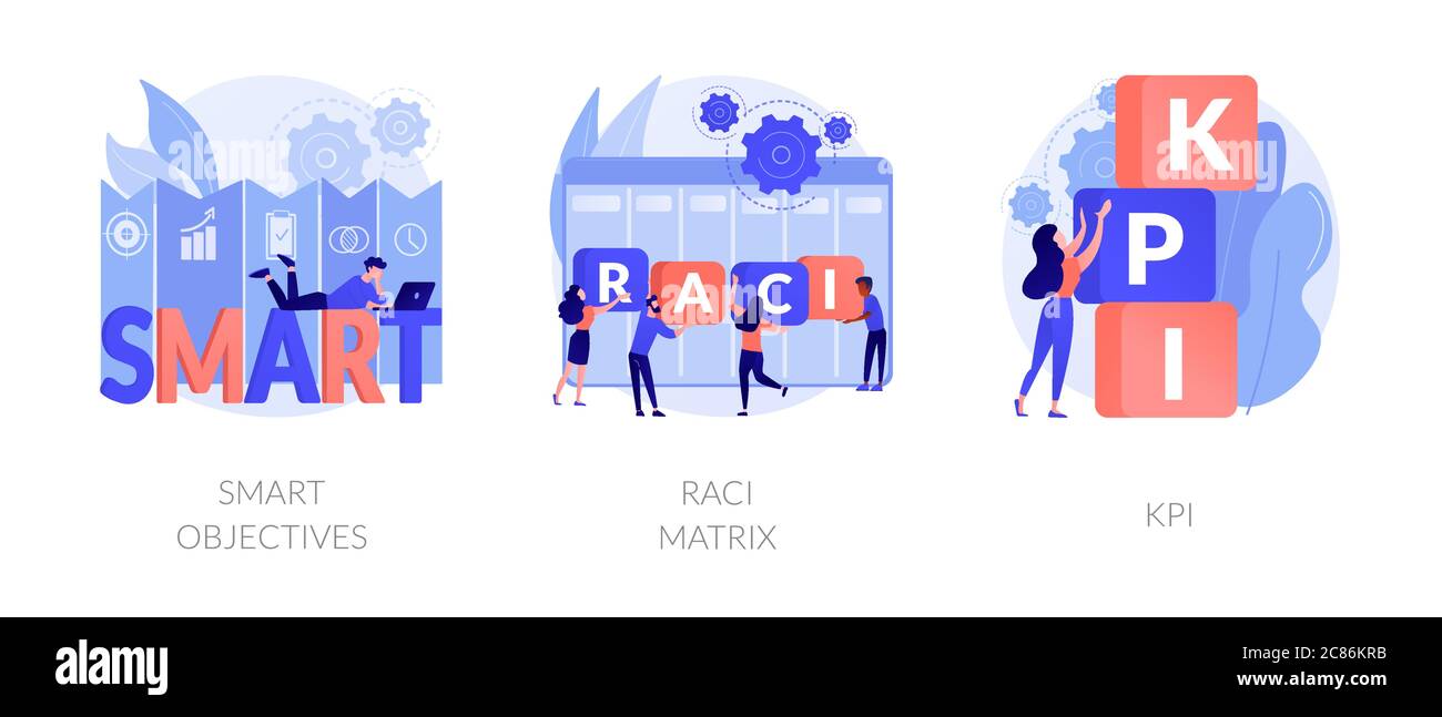 Performance plans and indicators vector concept metaphors Stock Vector ...