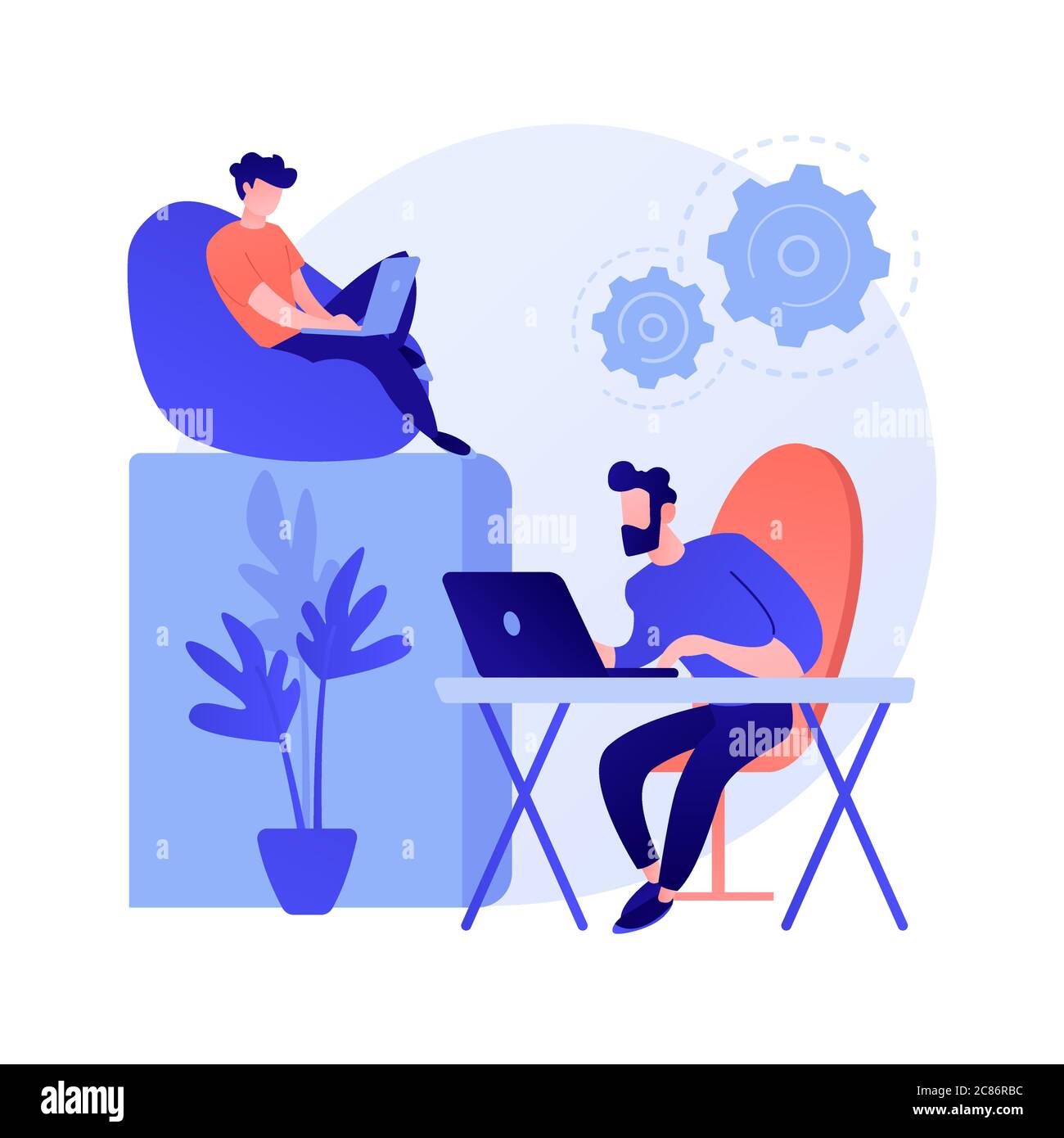 Technical support vector concept metaphor Stock Vector Image & Art Alamy