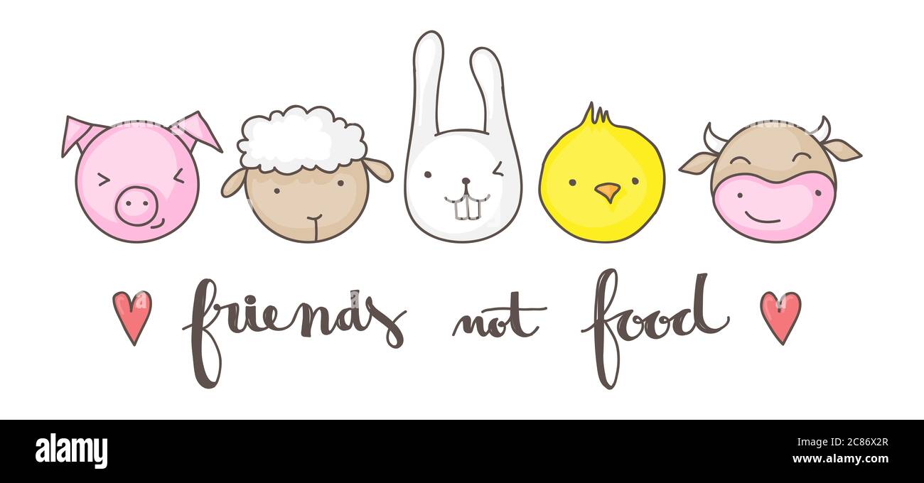 Friends Not Food Cute Farm Animals Vegan Workout T Shirt Friends Not Food Cute Farm Animals Vegan Workout T Shirt