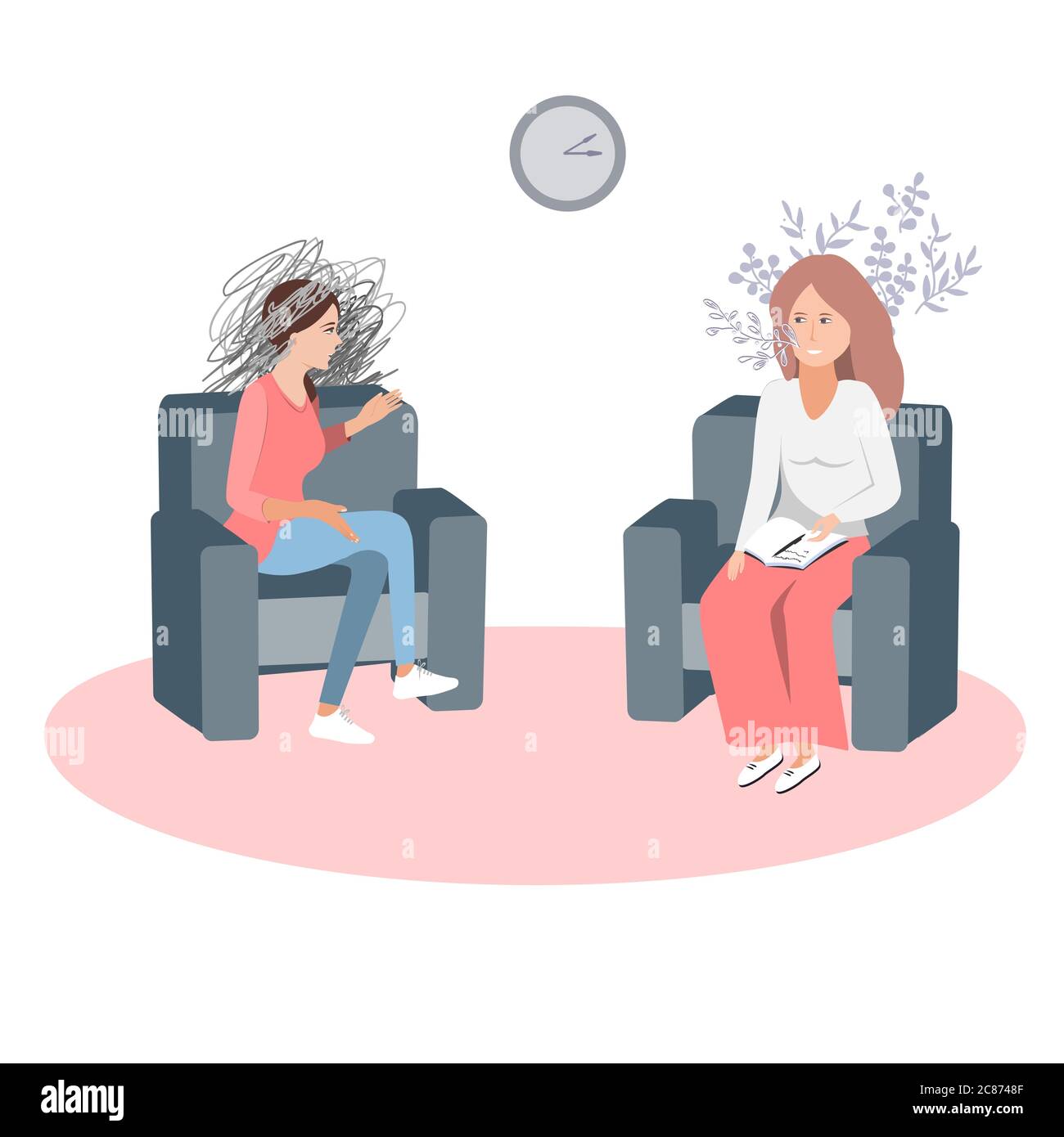 gestalt-psychotherapy-session-vector-illustration-woman-psychologist