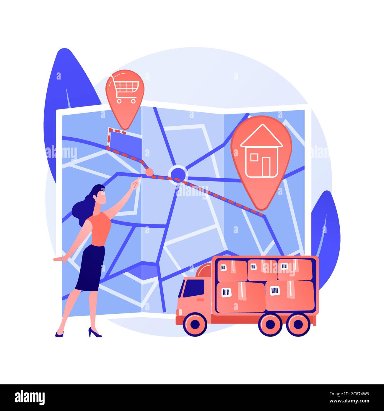 Road route choice vector concept metaphor Stock Vector Image & Art Alamy