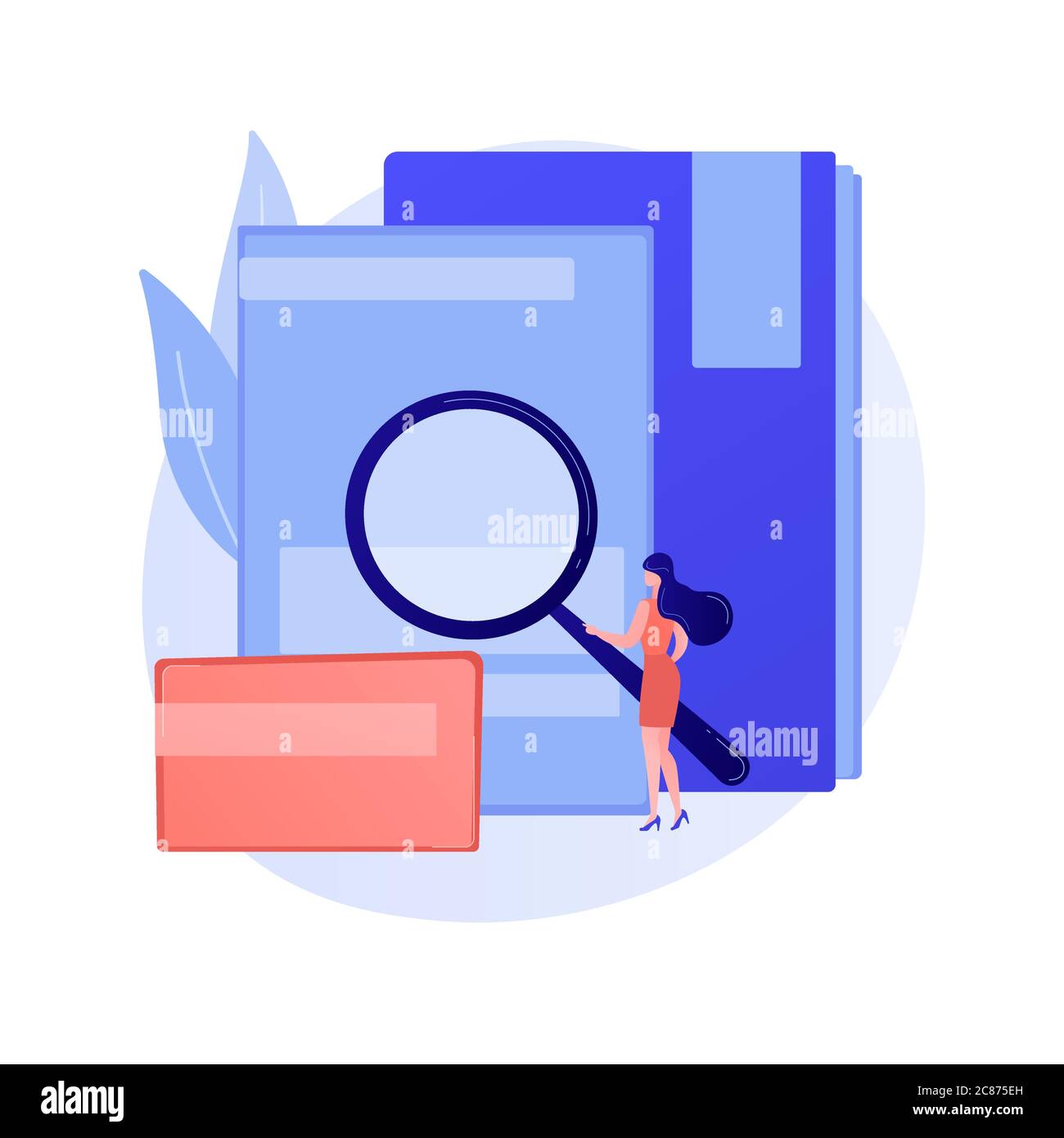 Online archive vector concept metaphor Stock Vector Image & Art - Alamy