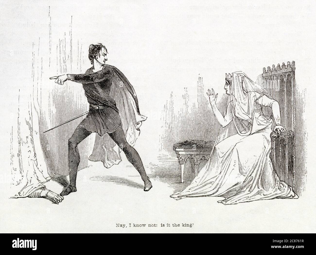 Hamlet Shakespeare Polonius High Resolution Stock Photography and