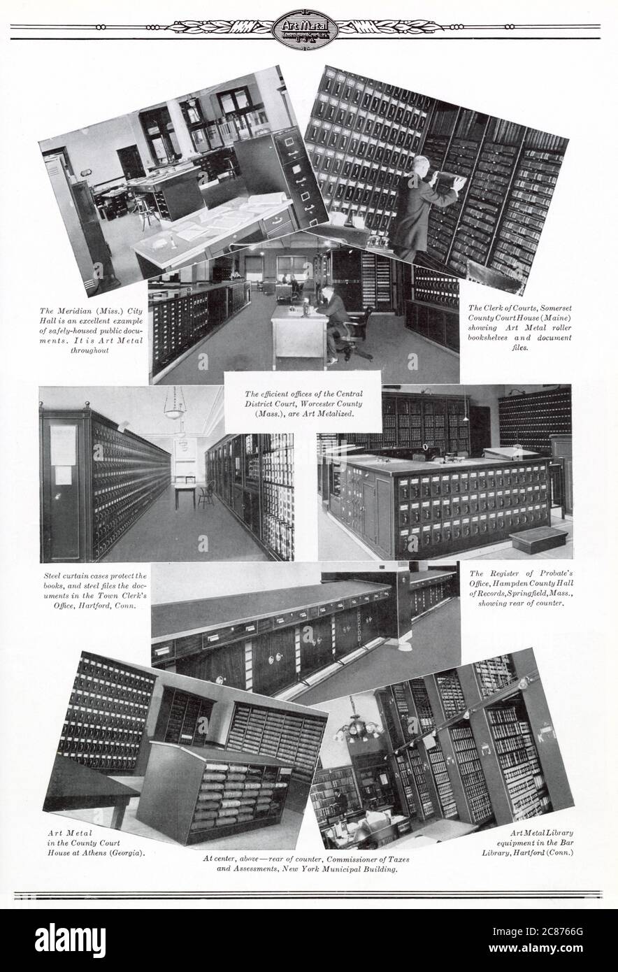 Art Metal Steel Office Equipment, Jamestown, New York, USA Stock Photo Alamy