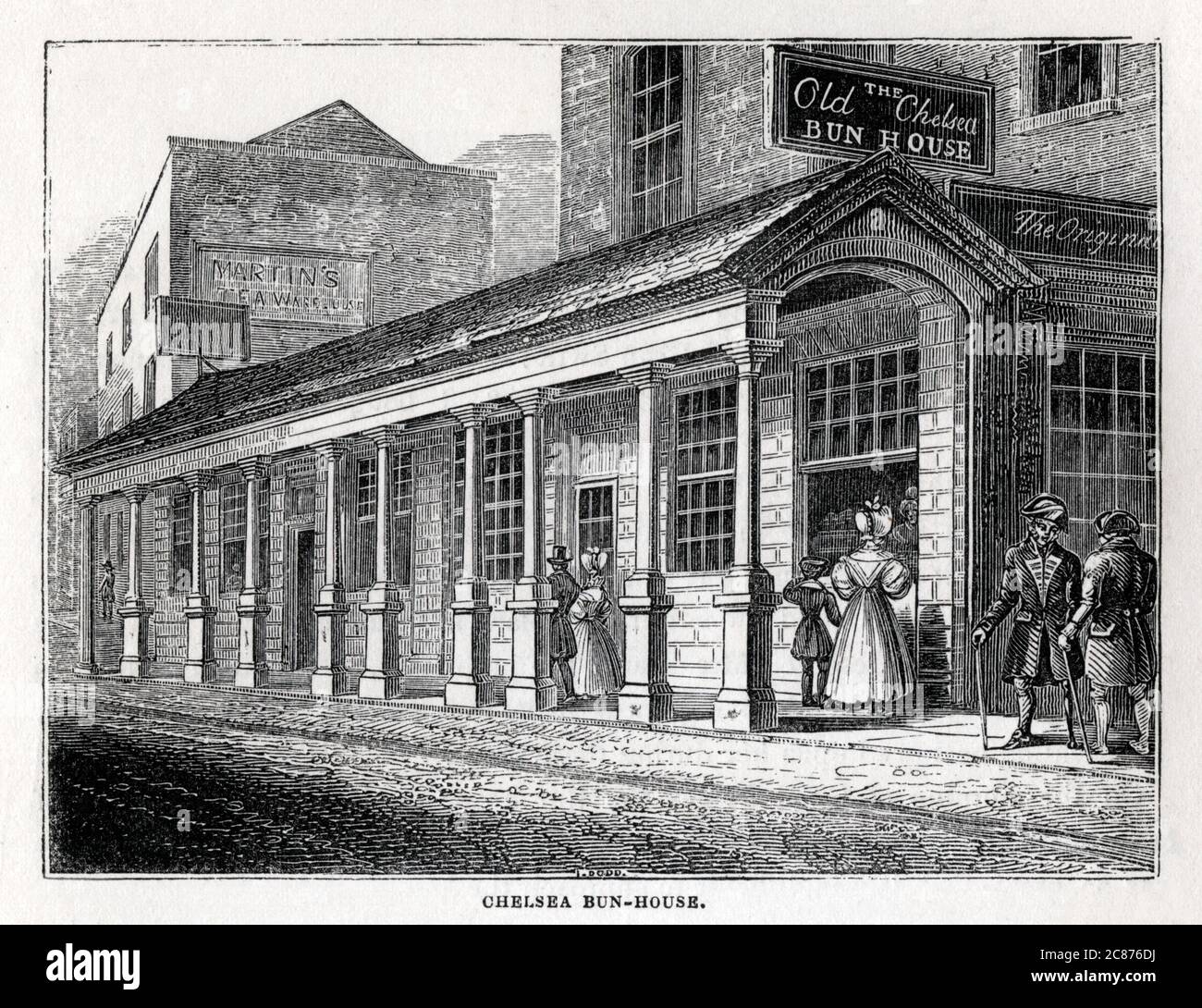The Old Chelsea Bun House, Chelsea, London Stock Photo Alamy