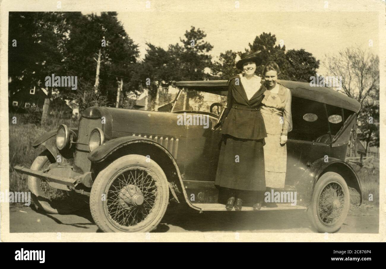 1918 King 8 Vintage Car Model EE, USA. 1918 Stock Photo