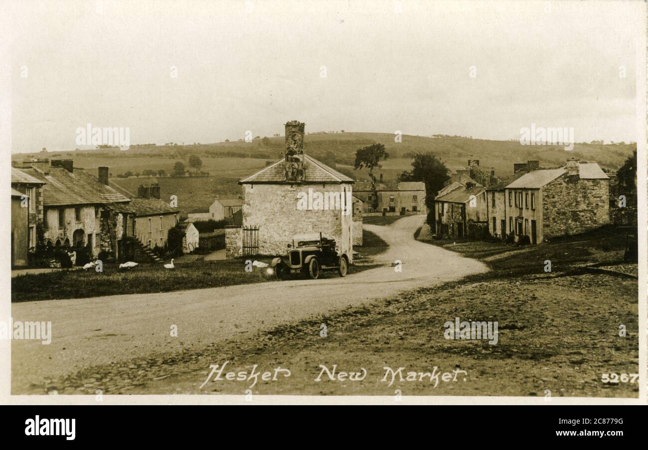 The Village, Hesket Newmarket, Wigton, Cumbria, England Stock Photo Alamy