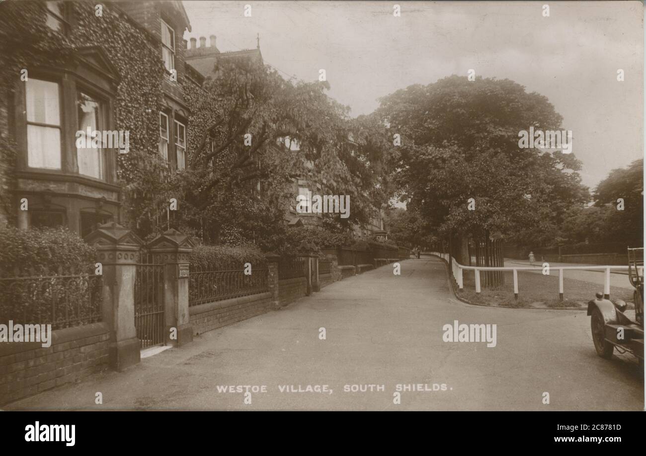The Village (Sunderland Road end Stock Photo Alamy