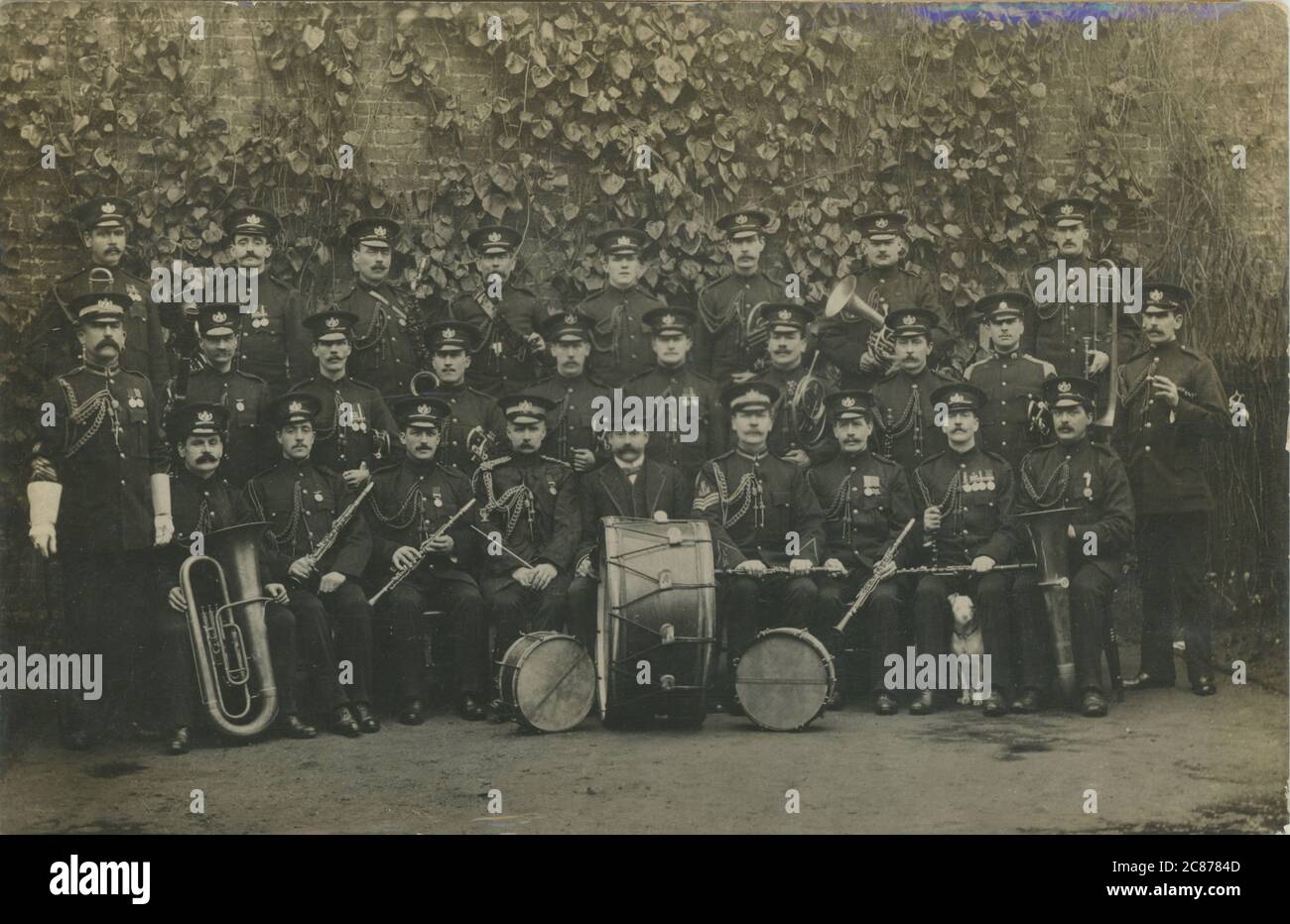 Brass Band, Homerton, Hackney, London, England. Stock Photo