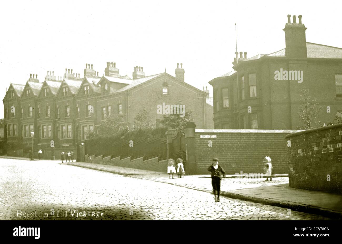 Beeston Hill (Showing the Vicarage), Beeston, Leeds, Yorkshire