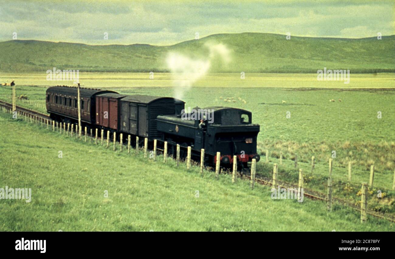 The Dornoch Light Railway Stock Photo Alamy
