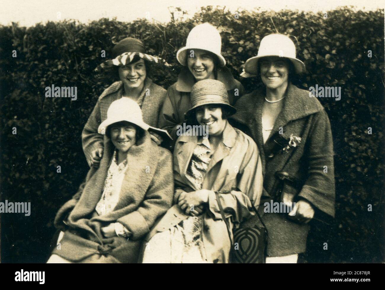 Cloche hats 1920s hi-res stock 