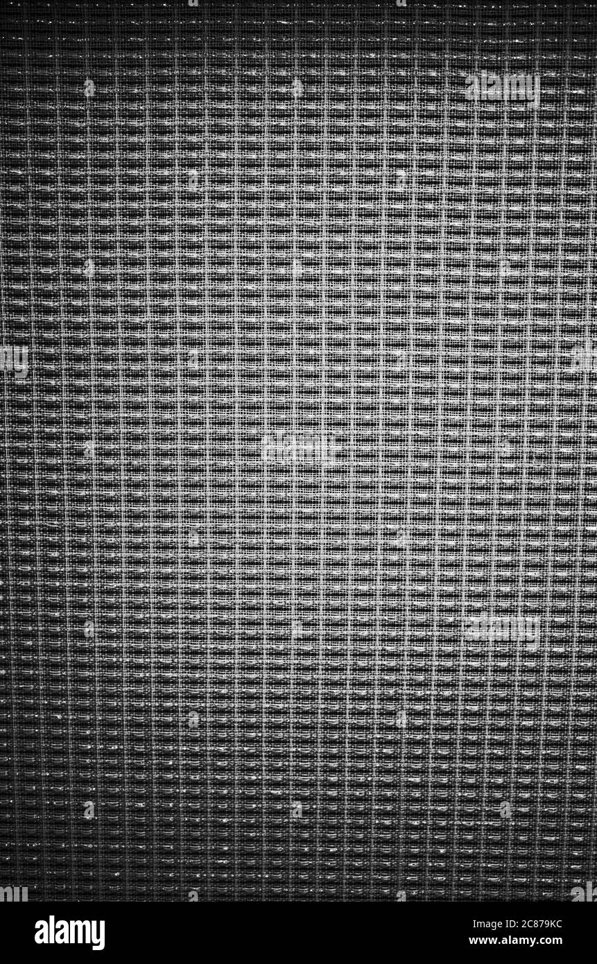 Amplifier grill cloth Stock Photo Alamy